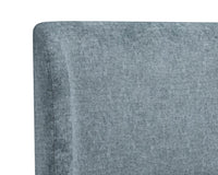 Tierra French Blue Chenille & Gold Bed