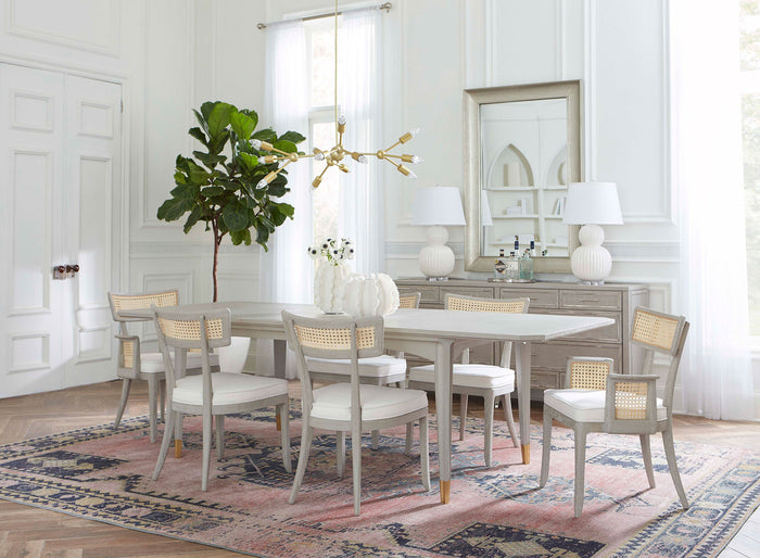 Raemon Soft Grey Dining Table