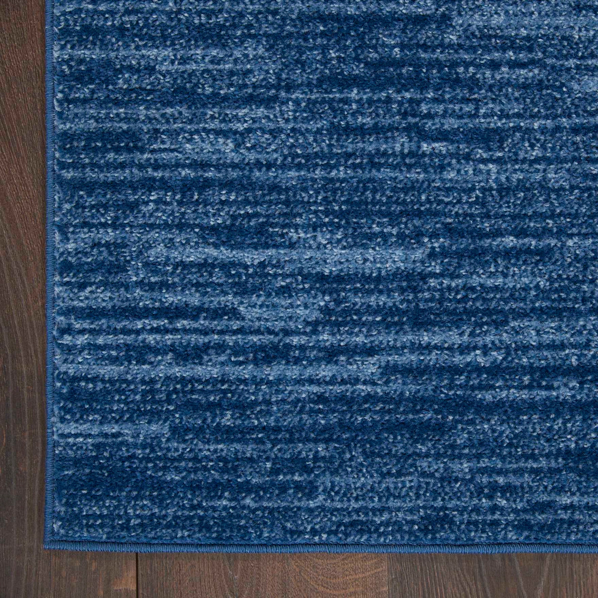 Ainslee Indoor/Outdoor Navy Blue Area Rug - Elegance Collection