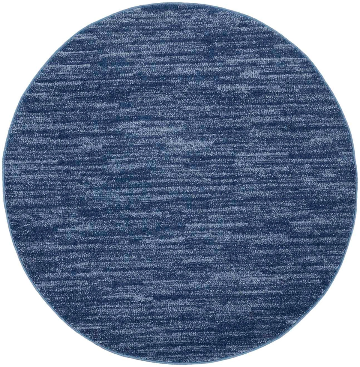 Ainslee Indoor/Outdoor Navy Blue Area Rug - Elegance Collection