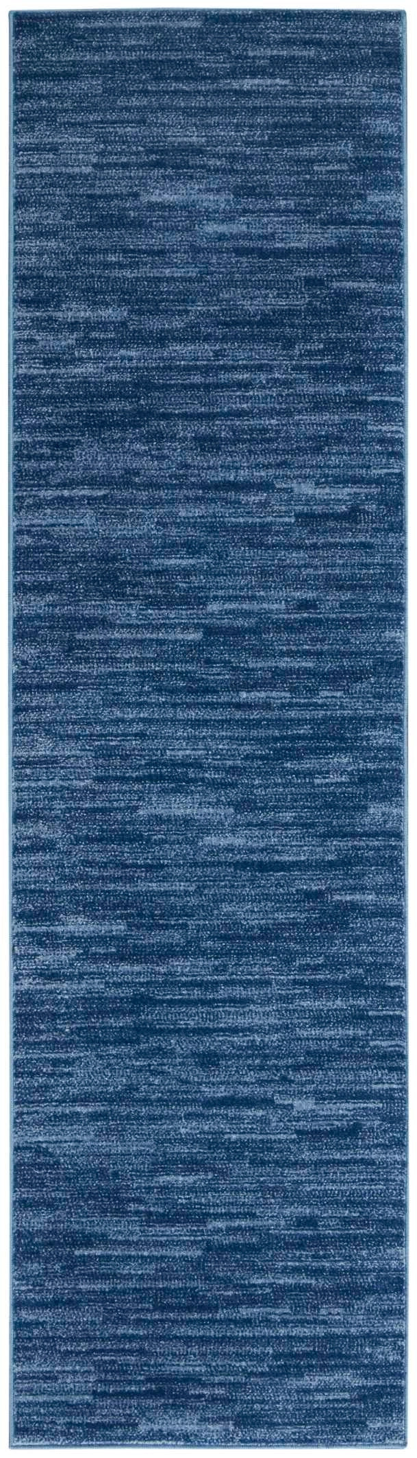 Ainslee Indoor/Outdoor Navy Blue Area Rug - Elegance Collection