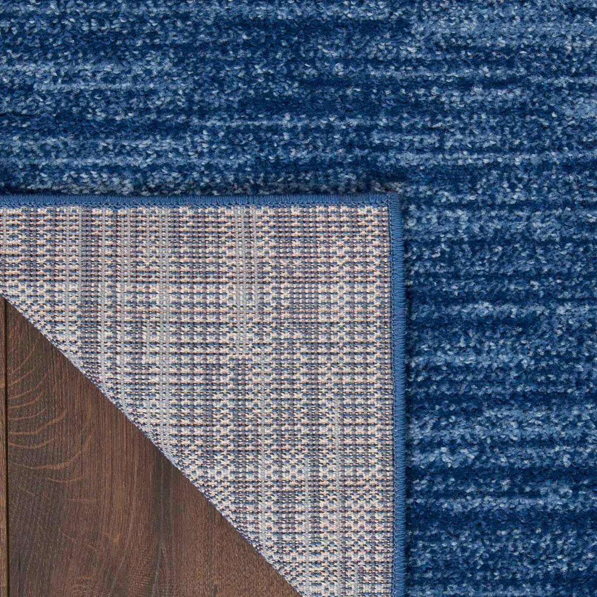 Ainslee Indoor/Outdoor Navy Blue Area Rug - Elegance Collection