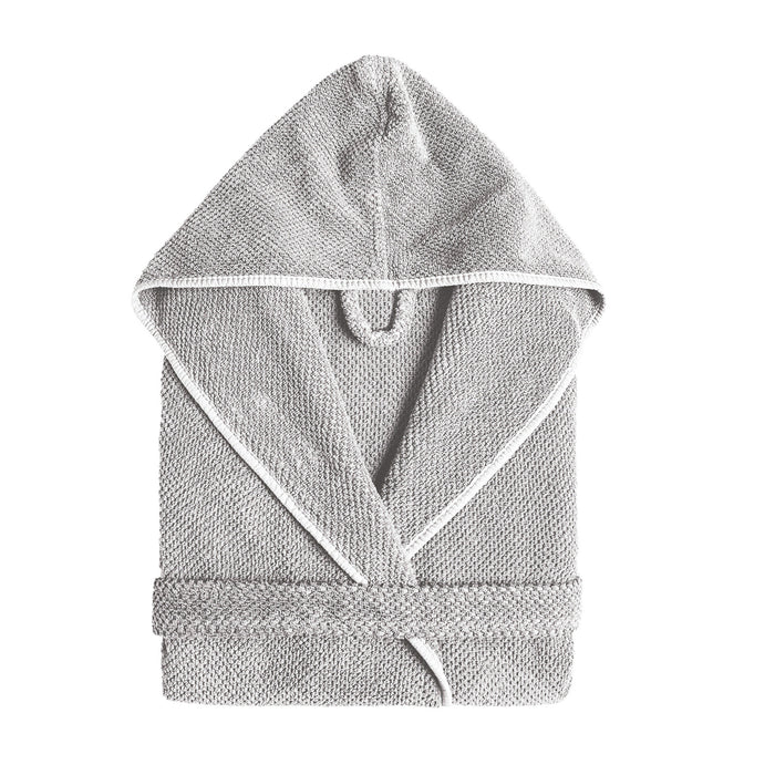 Bee Waffle Silver Luxury Bath Robe