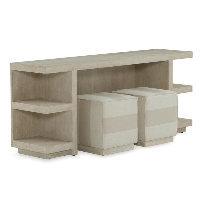 Miah Console table with Stools (Set of 3)