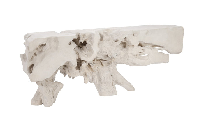 Wyn 80" Large Off White Roman Console Table