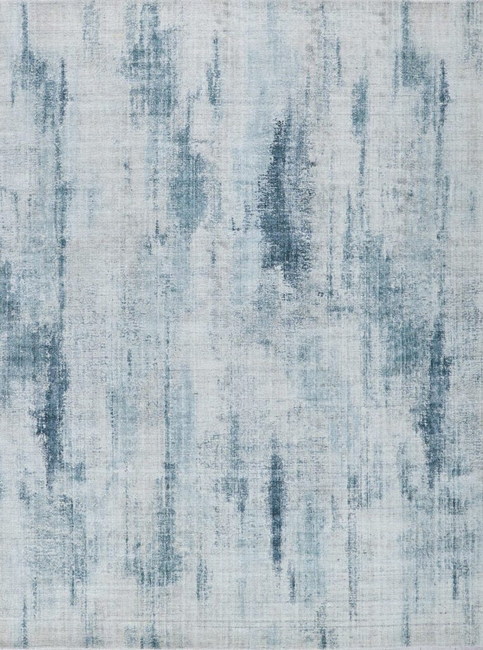 Penelope Blue Hand Loomed Area Rug - Elegance Collection
