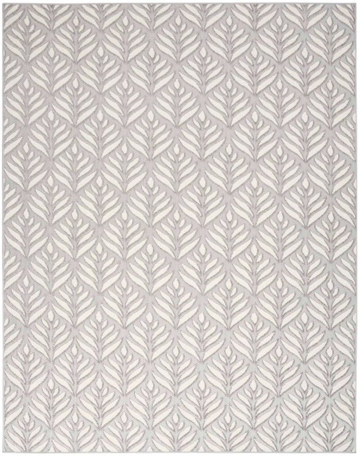 Annitra Indoor/Outdoor Grey Patterned Area Rug - Elegance Collection
