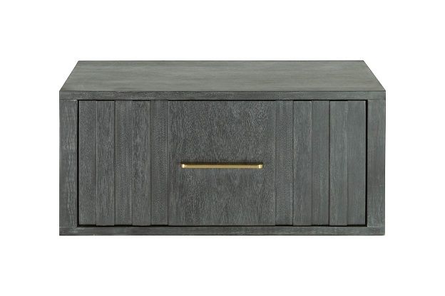 Sedona Contemporary Dark Grey Nightstand