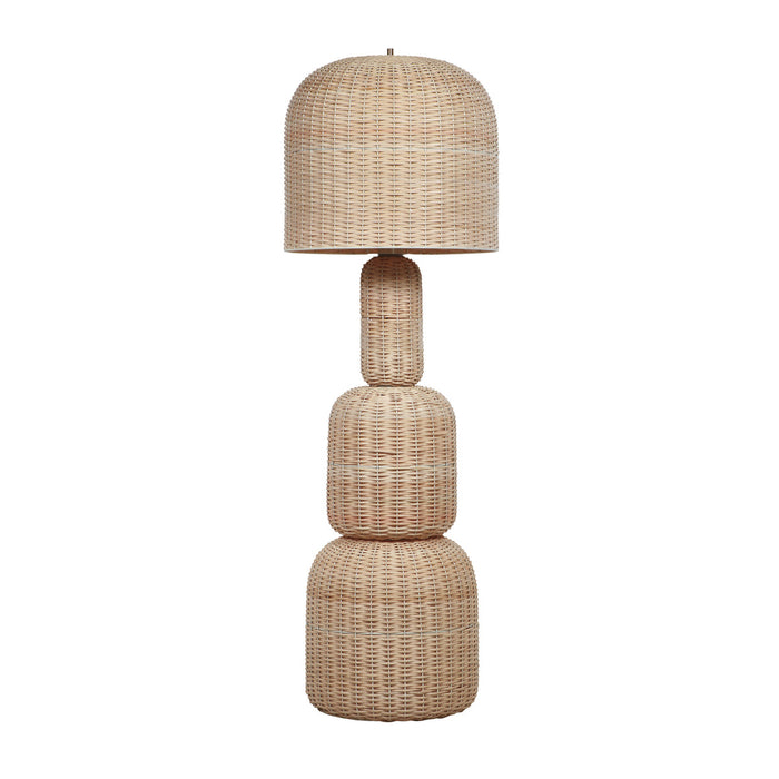 Anat Natural Rattan Floor Lamp