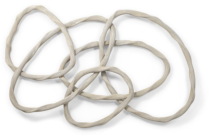 Lola Rattan Wall Decor, Whitewash