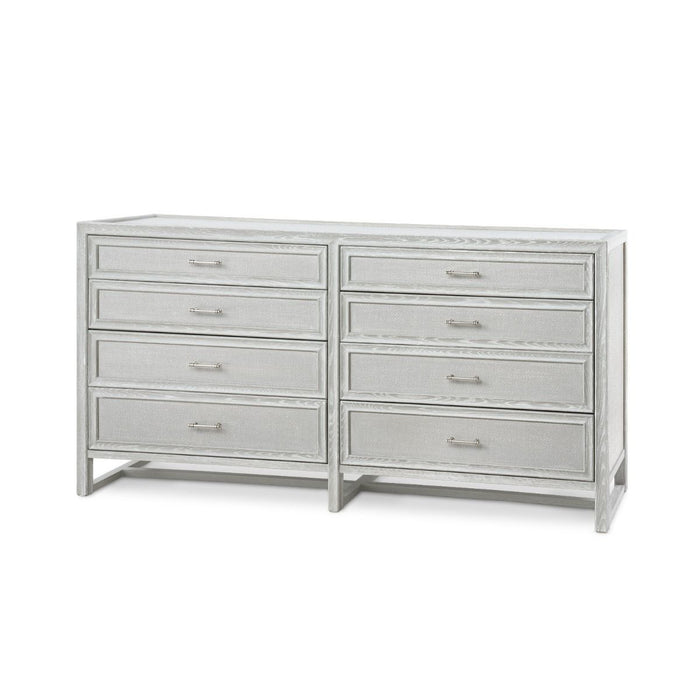 Avani 74" Soft Grey 8 Drawer Dresser
