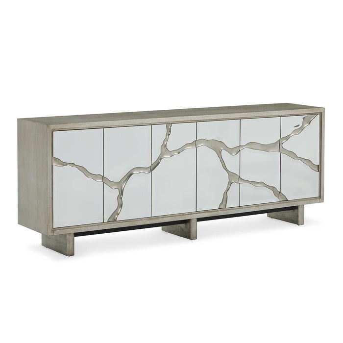 Mayan Silver Credenza