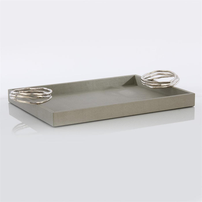 Alice Silver Coil Tray