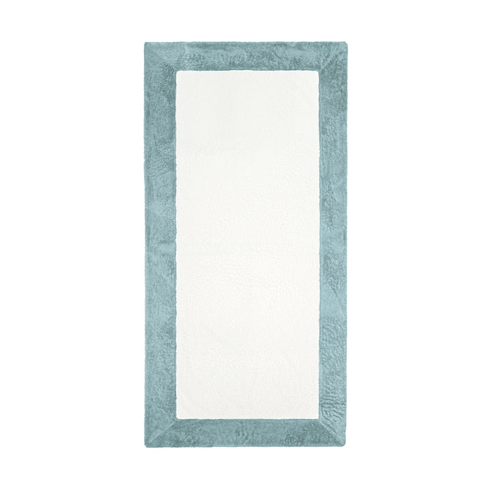 Lux Sea Mist/Snow 100% Egyptian Cotton Luxury Beach Towel