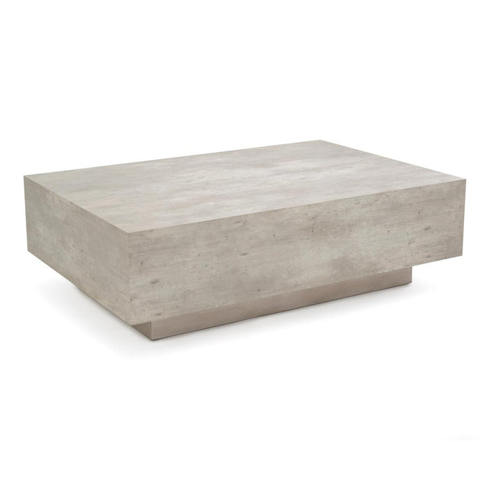 Lotus Faux Stone Coffee Table
