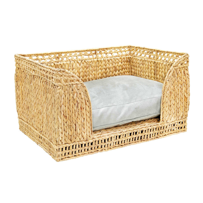 Ammie Natural Rattan Small Pet Bed