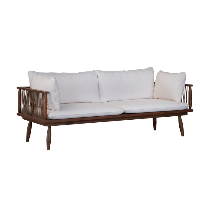 Amellia 80" Outdoor Teak Sofa