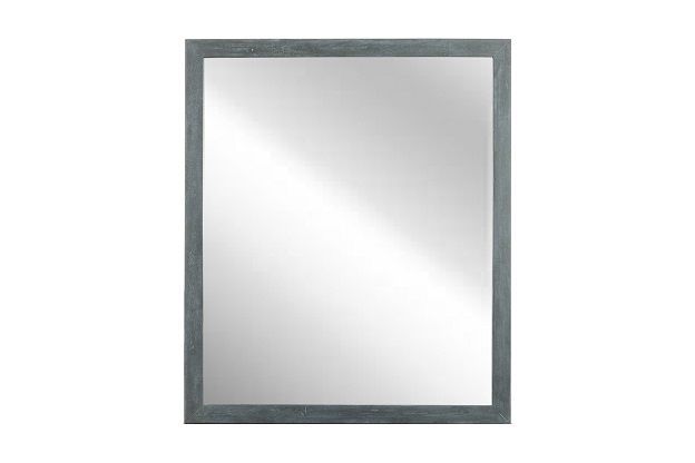 Sedona Contemporary Dark Grey Mirror