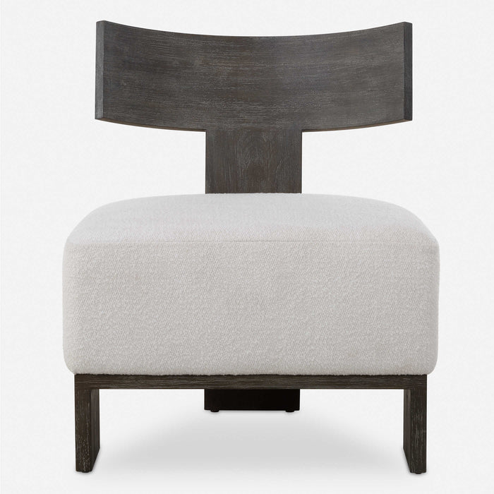 Lani Dark Walnut Accent Chair