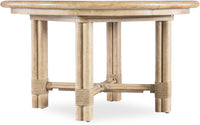 Nolita Natural Round Dining Table w/1-20in Leaf
