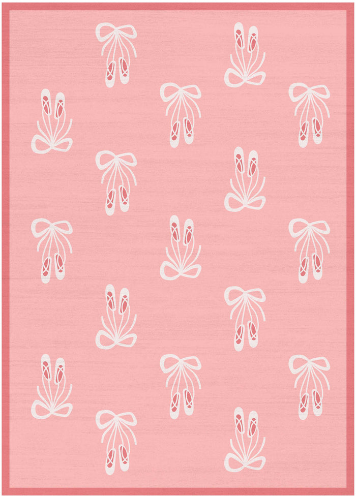 Ballerina Pink Area Rug