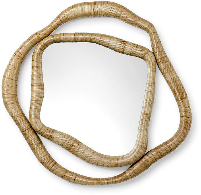 Tia Rattan Wall Mirror
