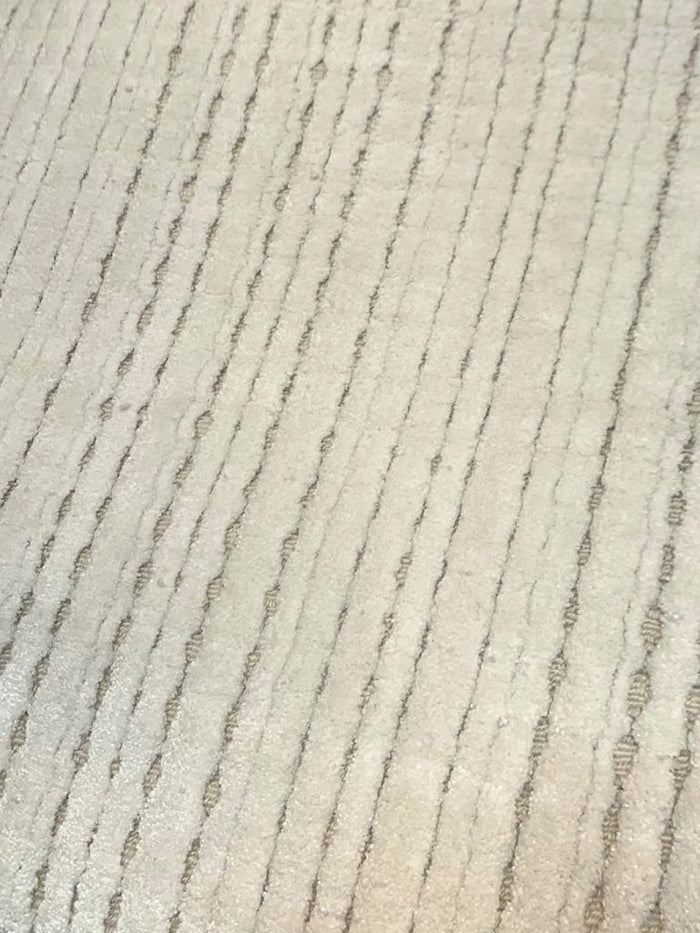 Rina Modern Light Beige Patterned Area Rug - Elegance Collection