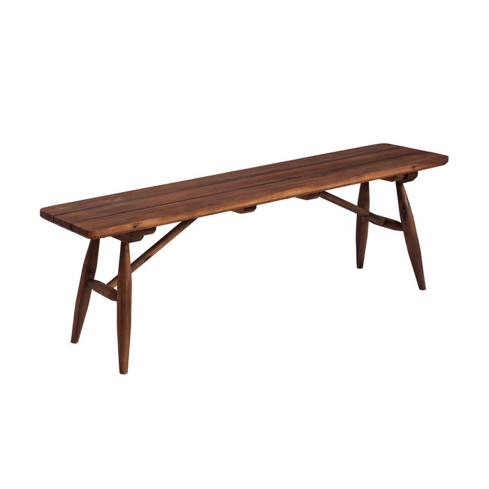 Amellia 59" Outdoor Teak Bench