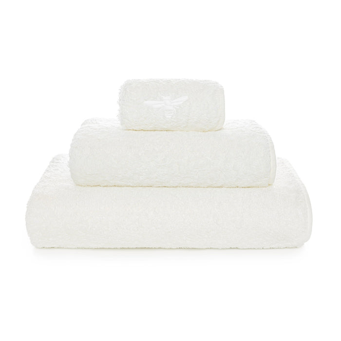 Apiary Snow Luxury Bath Towels
