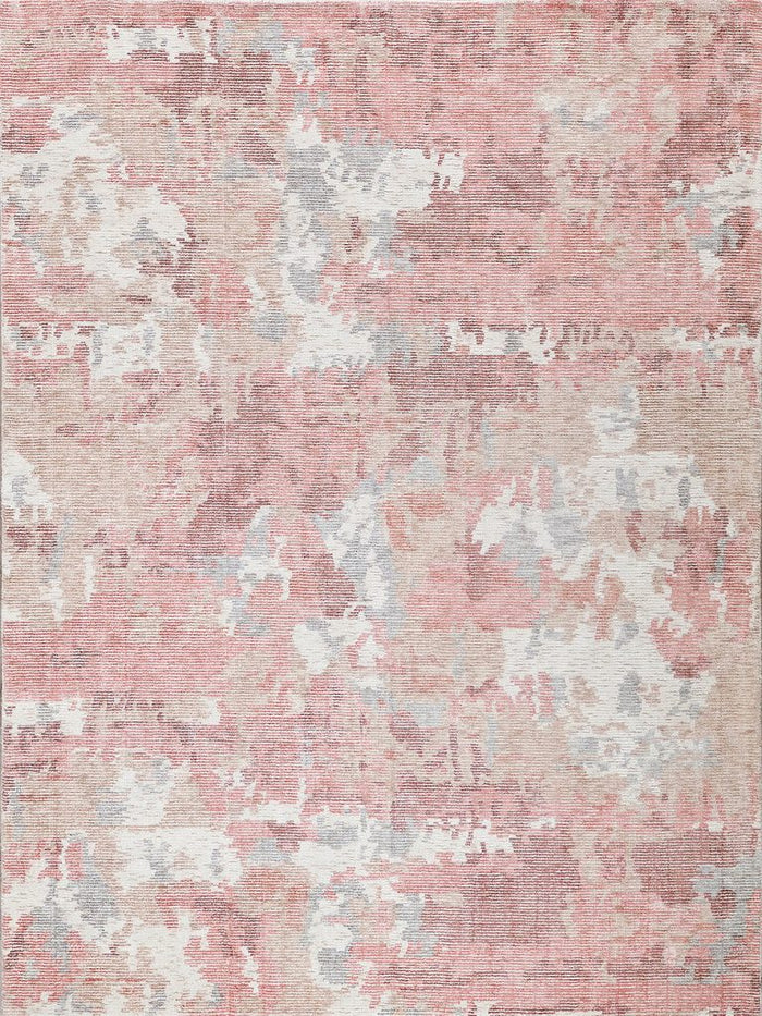 Viktoria Red Orange  Area Rug - Elegance Collection