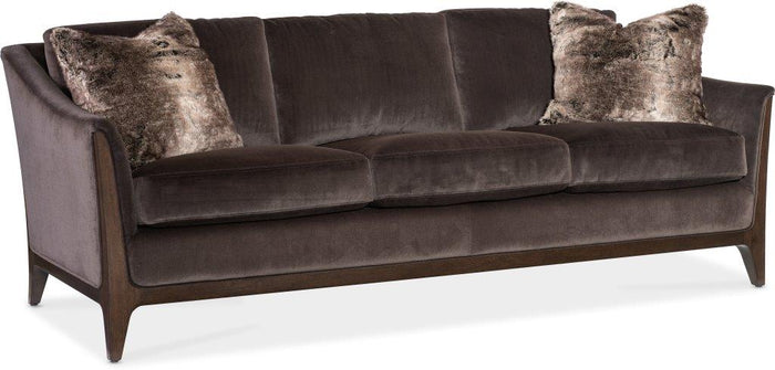 Hudson Elegant Brown Sofa