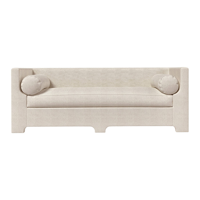 Pippa 84" Classic/Modern Natural Custom Sofa