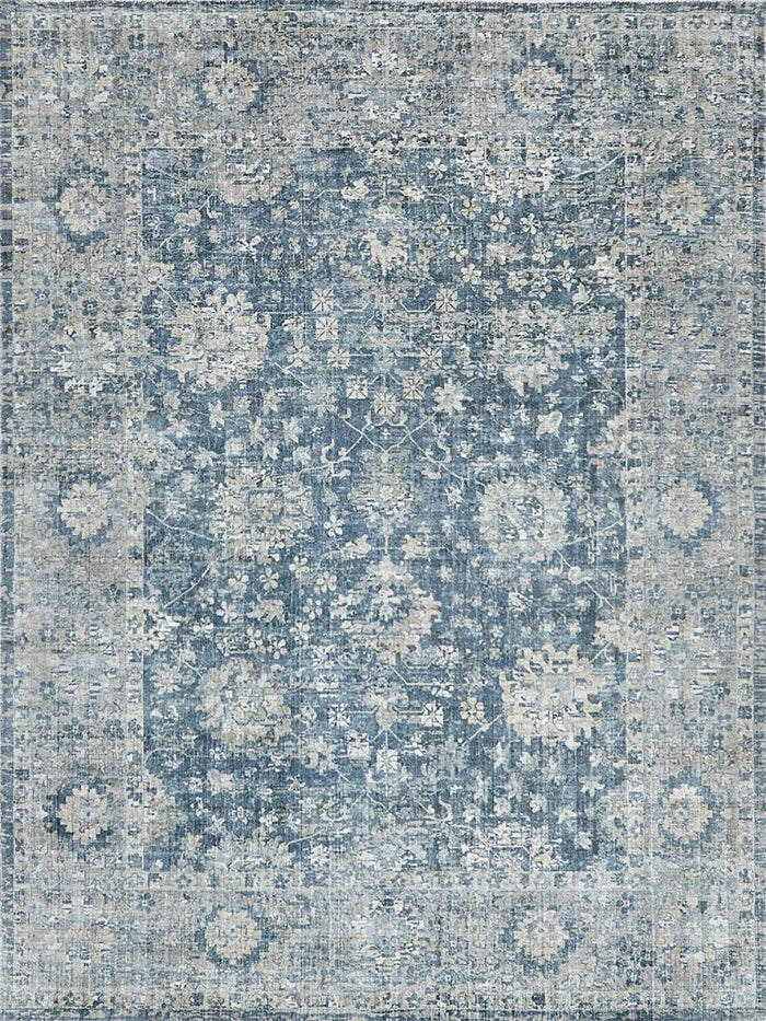 Mason Blue Area Rug - Elegance Collection