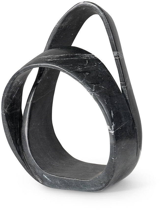 Indio Black Marble Sculpture (2 Sizes Available)