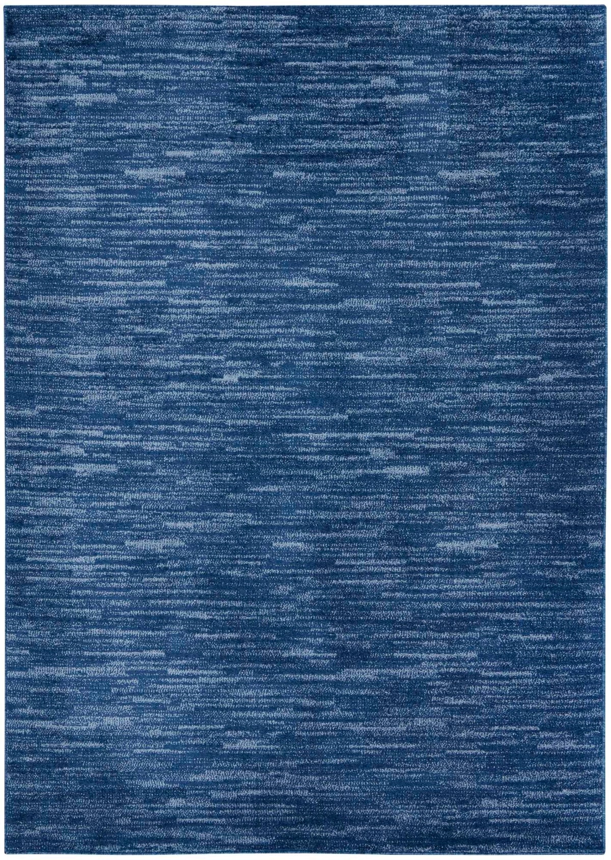 Ainslee Indoor/Outdoor Navy Blue Area Rug - Elegance Collection