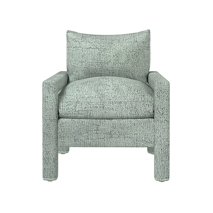 Pippa Modern Light Green Custom Uphosltered Accent Chair