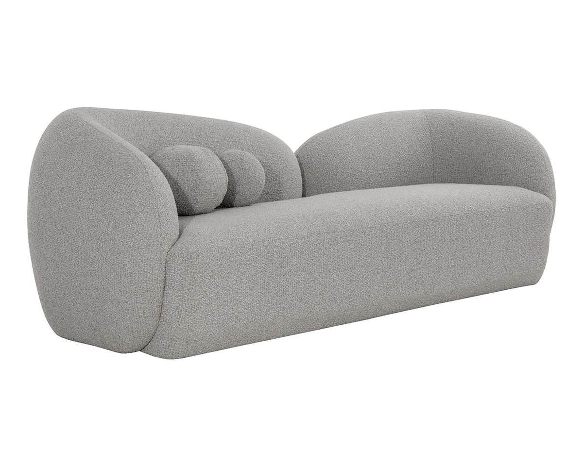 Esme 98.25 Capuccino Boucle Sofa