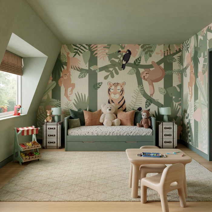 Natalia Sage Wool Area Rug