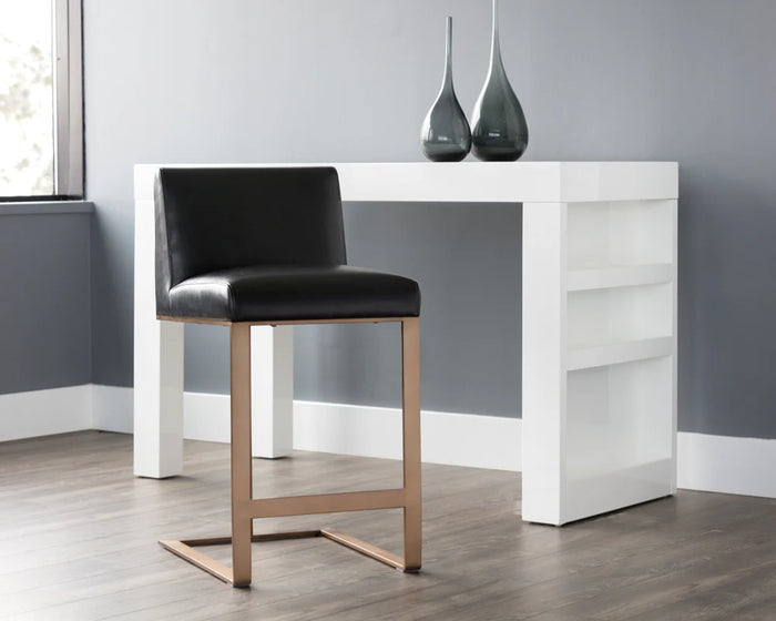Dean Black & Gold Counter Stool (Set of 4)