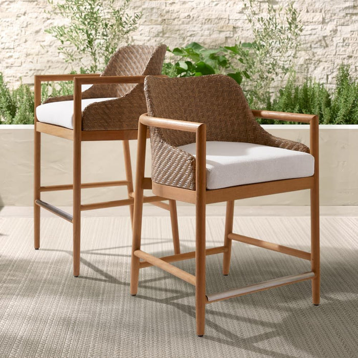 Chilton Pearl Outdoor Bar Stool