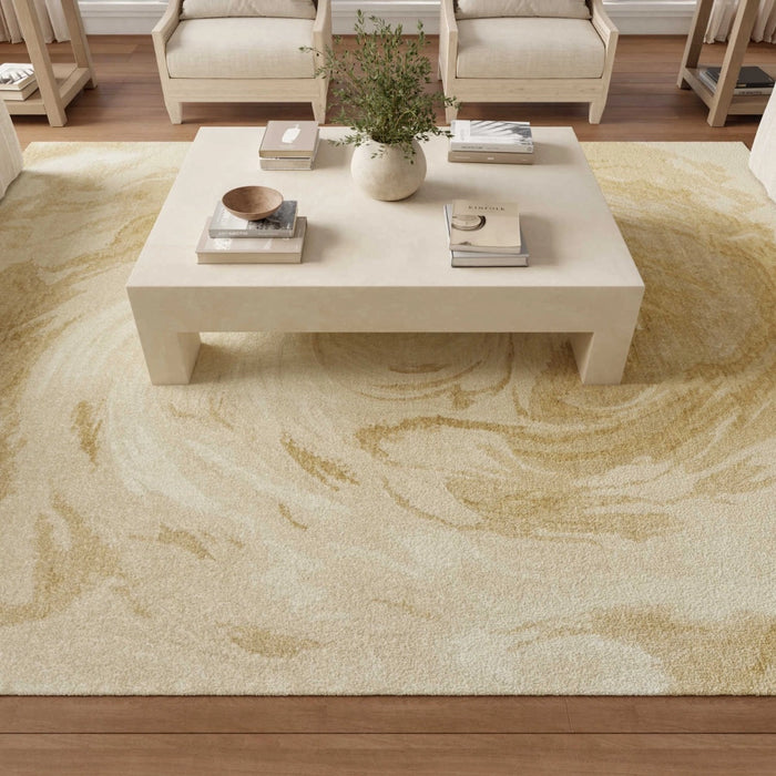 Meridith Beige Abstract Area Rug