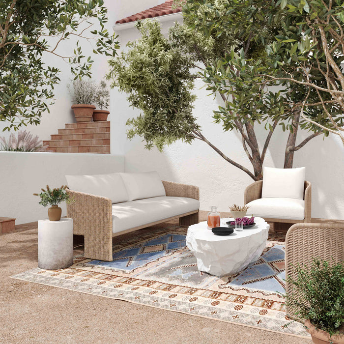 Celine Cream Outdoor Sofa