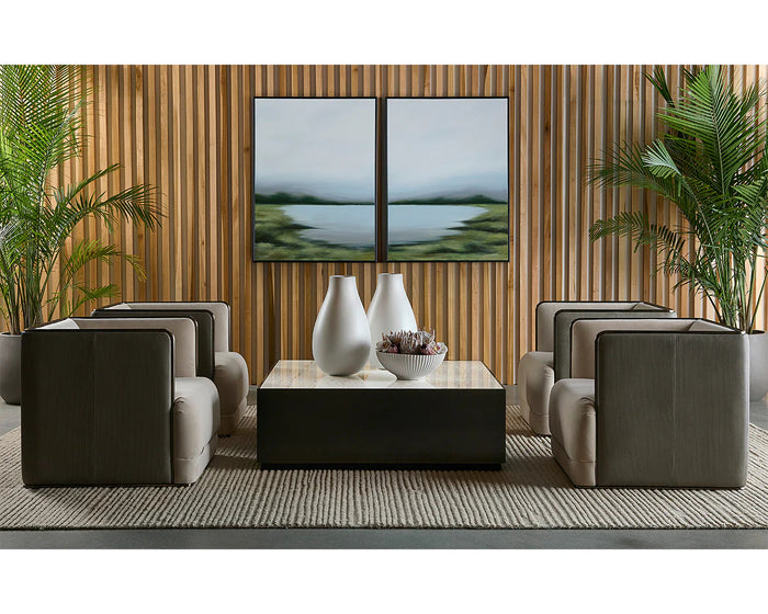 Sierra 86" Taupe Bronze Sofa & 2 Accent Chairs