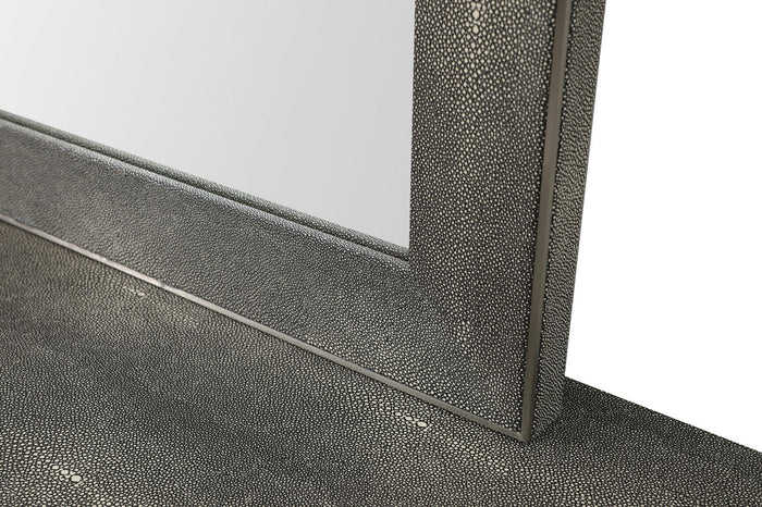 Loretta Modern Shagreen Mirror