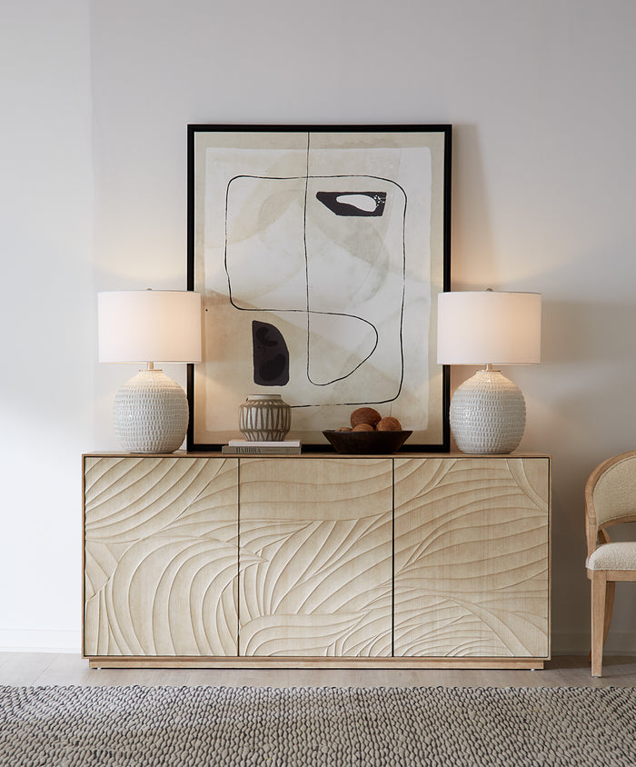 Nolita Natural Wood Entertainment Credenza
