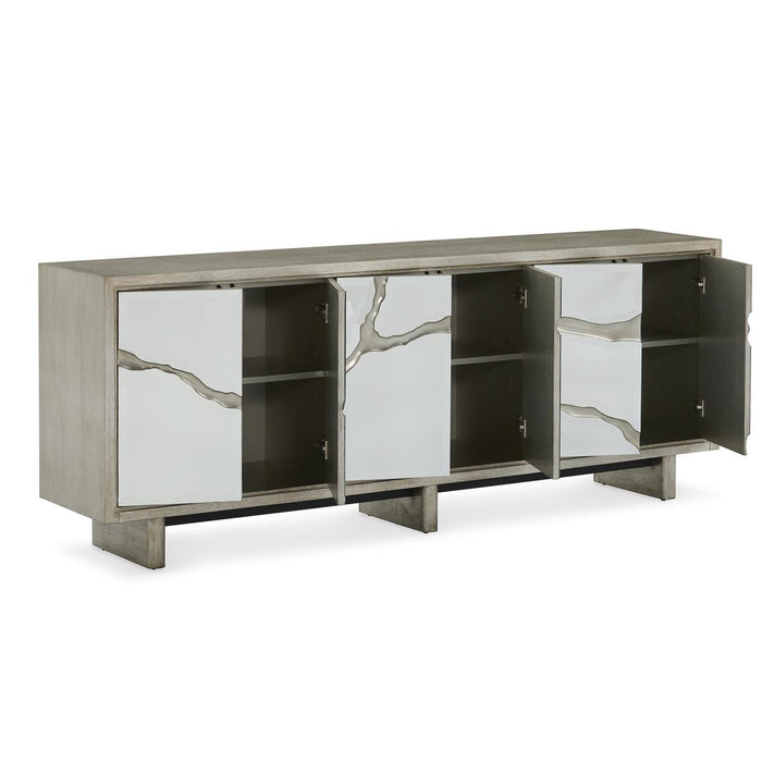 Mayan Silver Credenza