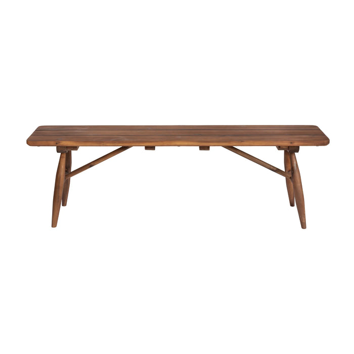 Amellia 59" Outdoor Teak Bench