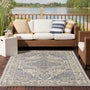 Avita Indoor/Outdoor Blue Area Rug - Elegance Collection