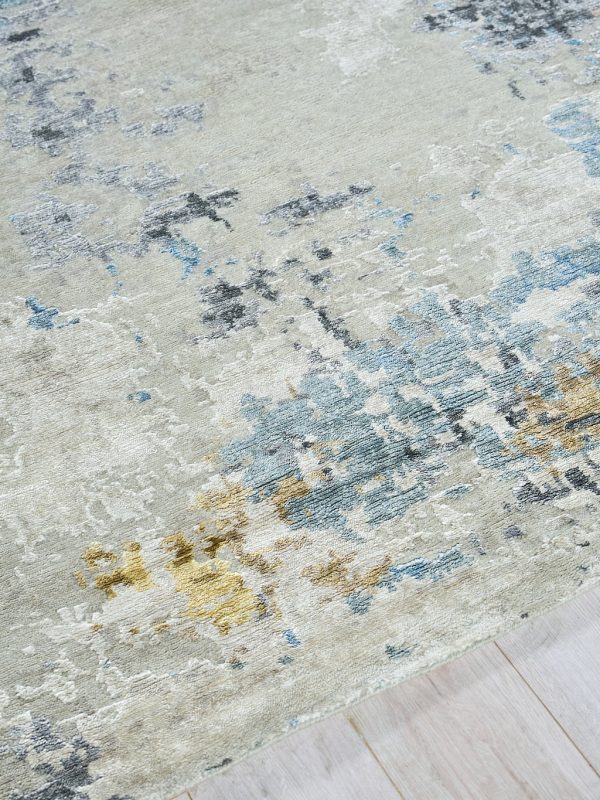 Ella Modern Vivid Multi Color Luxury Area Rug - Elegance Collection
