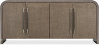 Reyeh 80" Dark Wood Modern Buffet